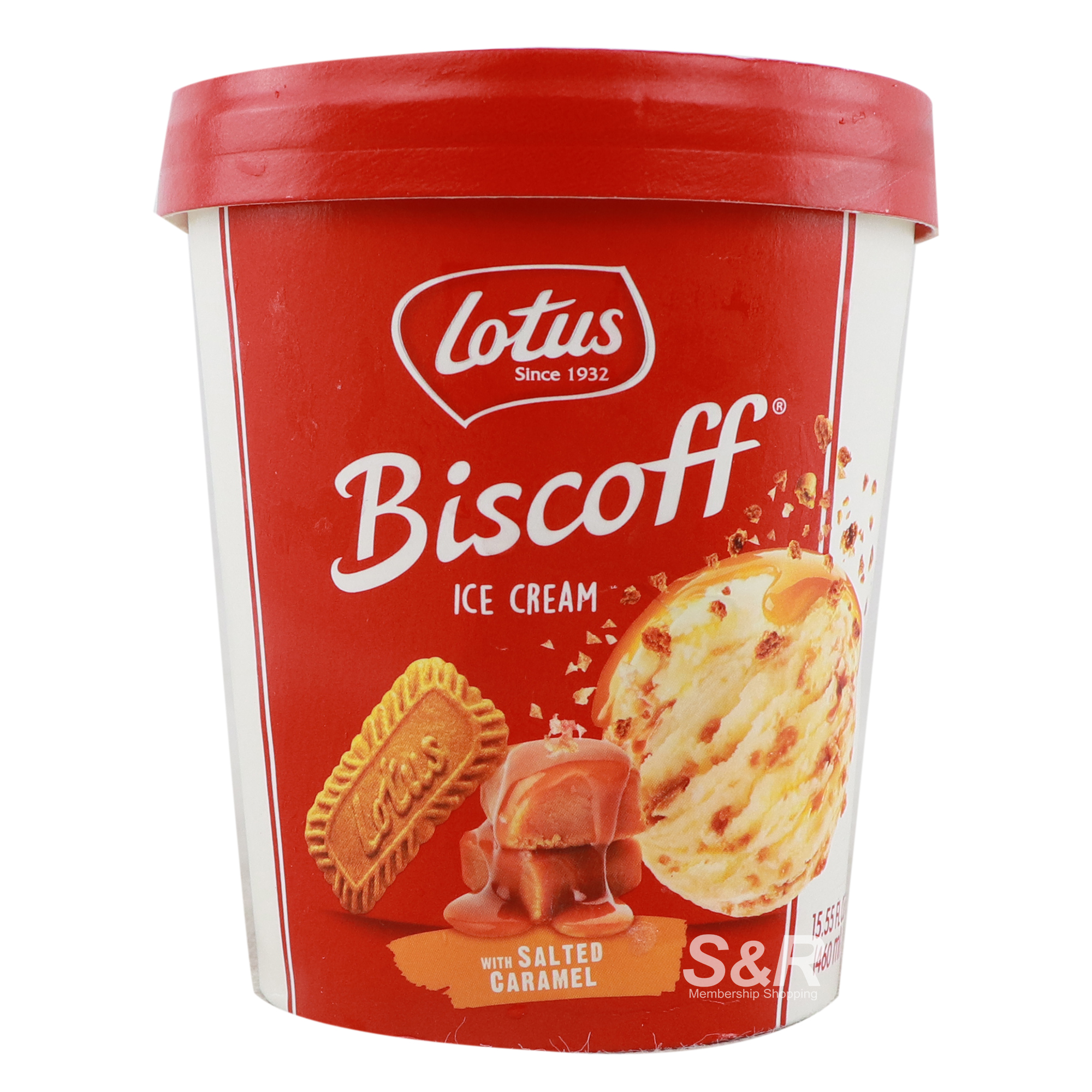 Biscoff Salted Caramel Ice Cream 460mL